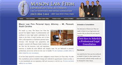 Desktop Screenshot of masonlawfirm.com