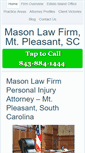 Mobile Screenshot of masonlawfirm.com